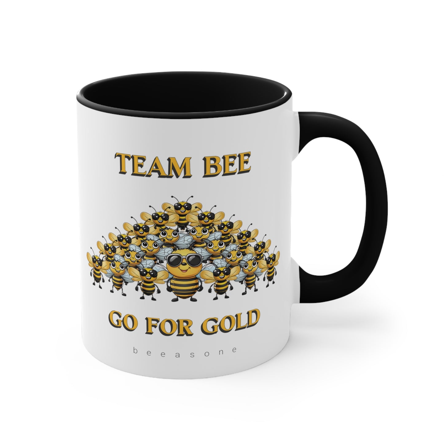 Team Bee beeasone coloured Coffee Mug 325ml (Standard 11oz)