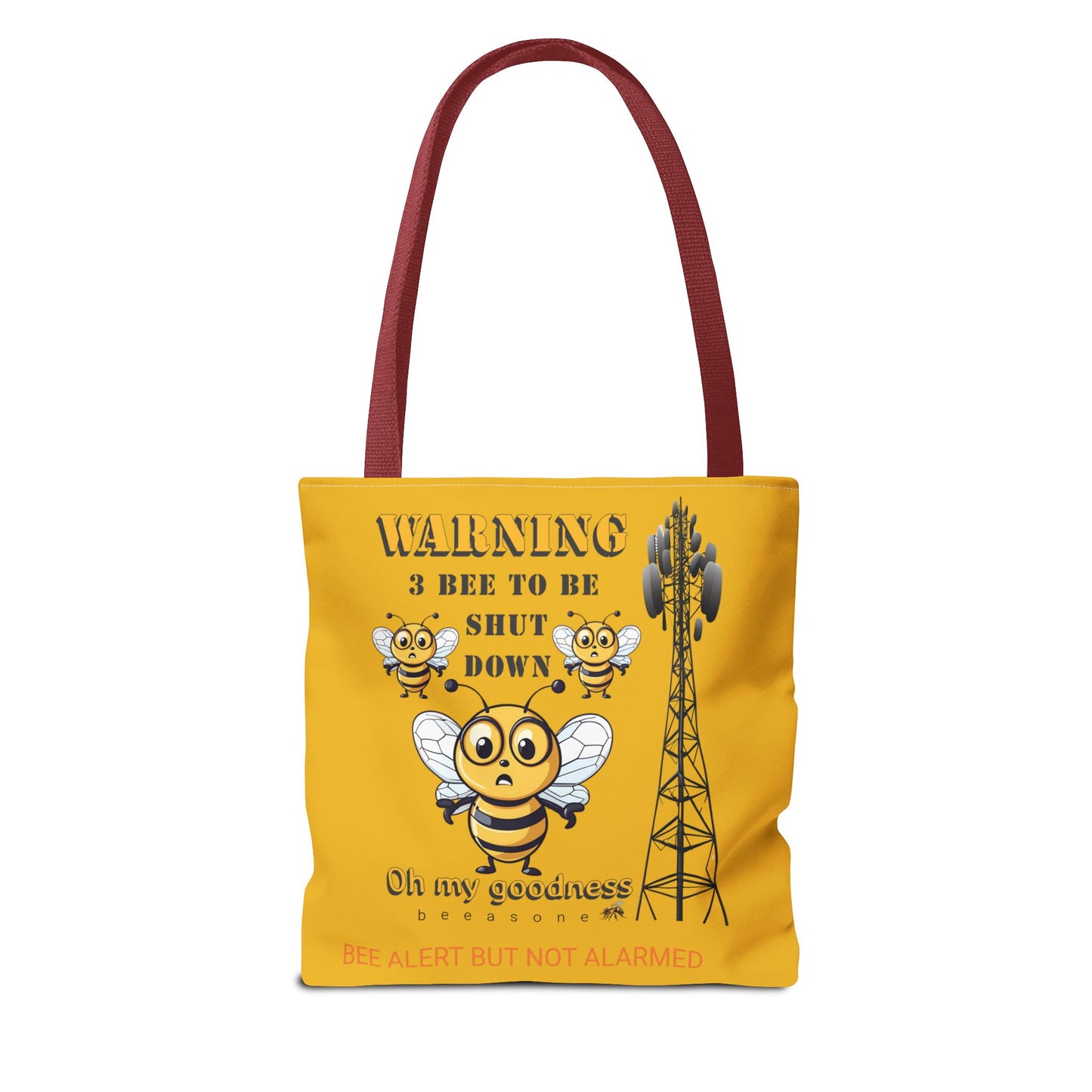 WARNING 3 Bee to be shut down beeasone stylish Tote Bag