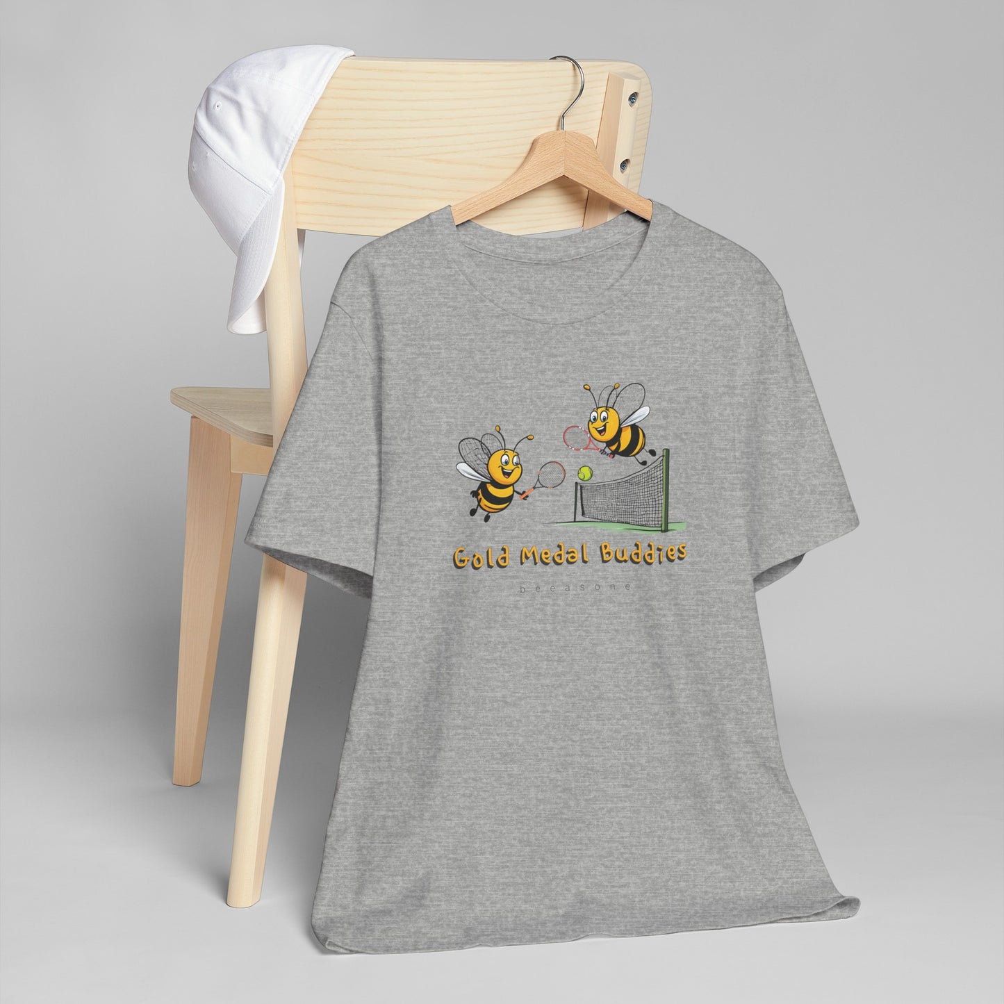 Gold Tennis beeasone Unisex Jersey T-Shirt