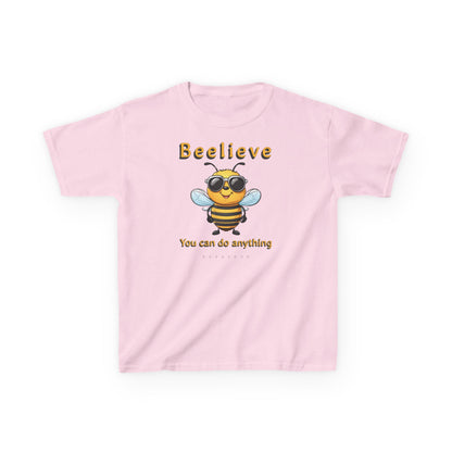 Beelieve you can do anything beeasone  Kids tee - Heavy Cotton™ Tee available in dif colors and sizes