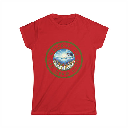 Net Zero Land - v8 - Women's Soft style Tshirt available in diff colors