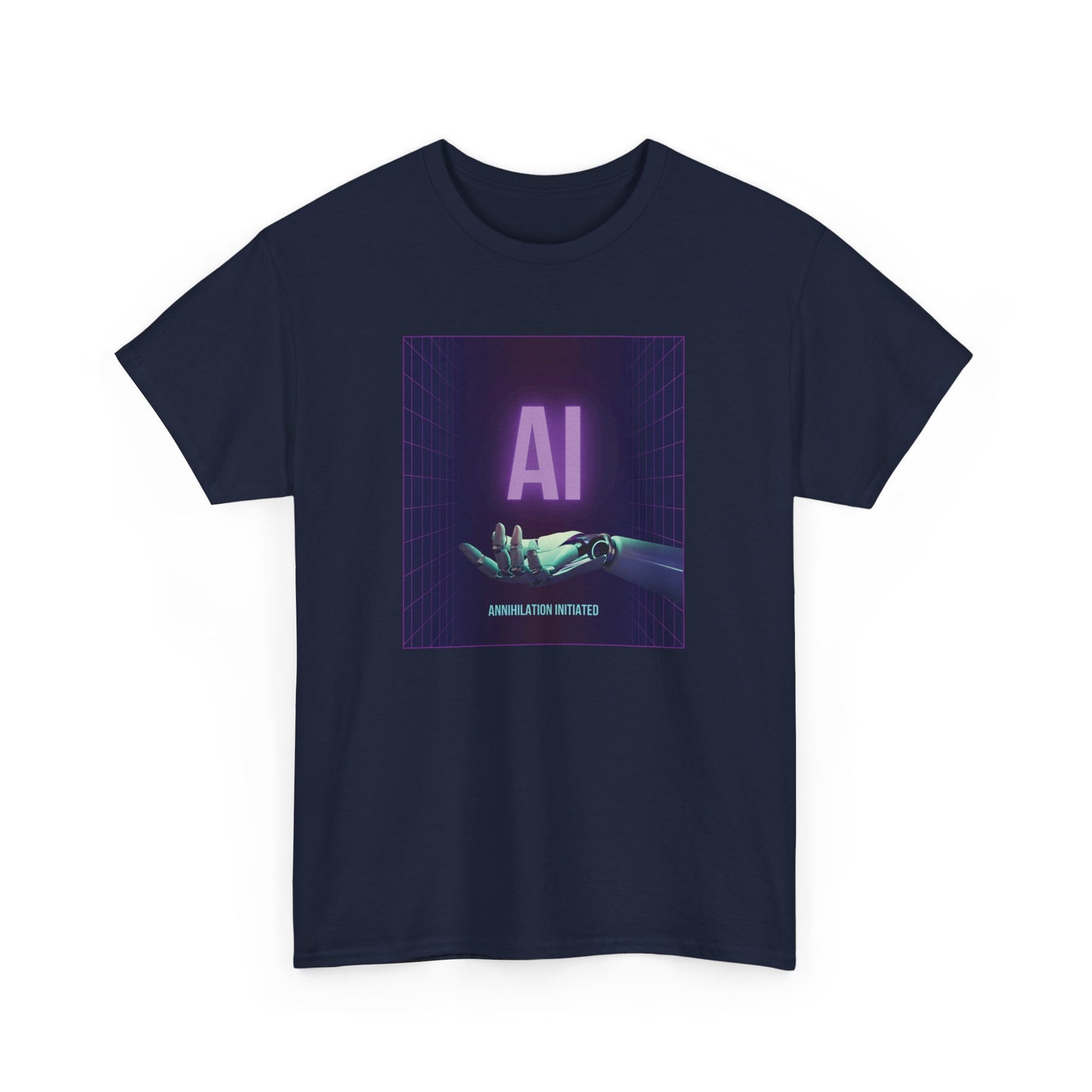 AI - Annihilation Initiated. Handy MF Adult Tshirt