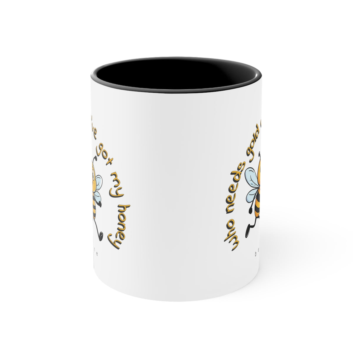 Gold (honey) beeasone coloured Coffee Mug 325ml (Standard 11oz)