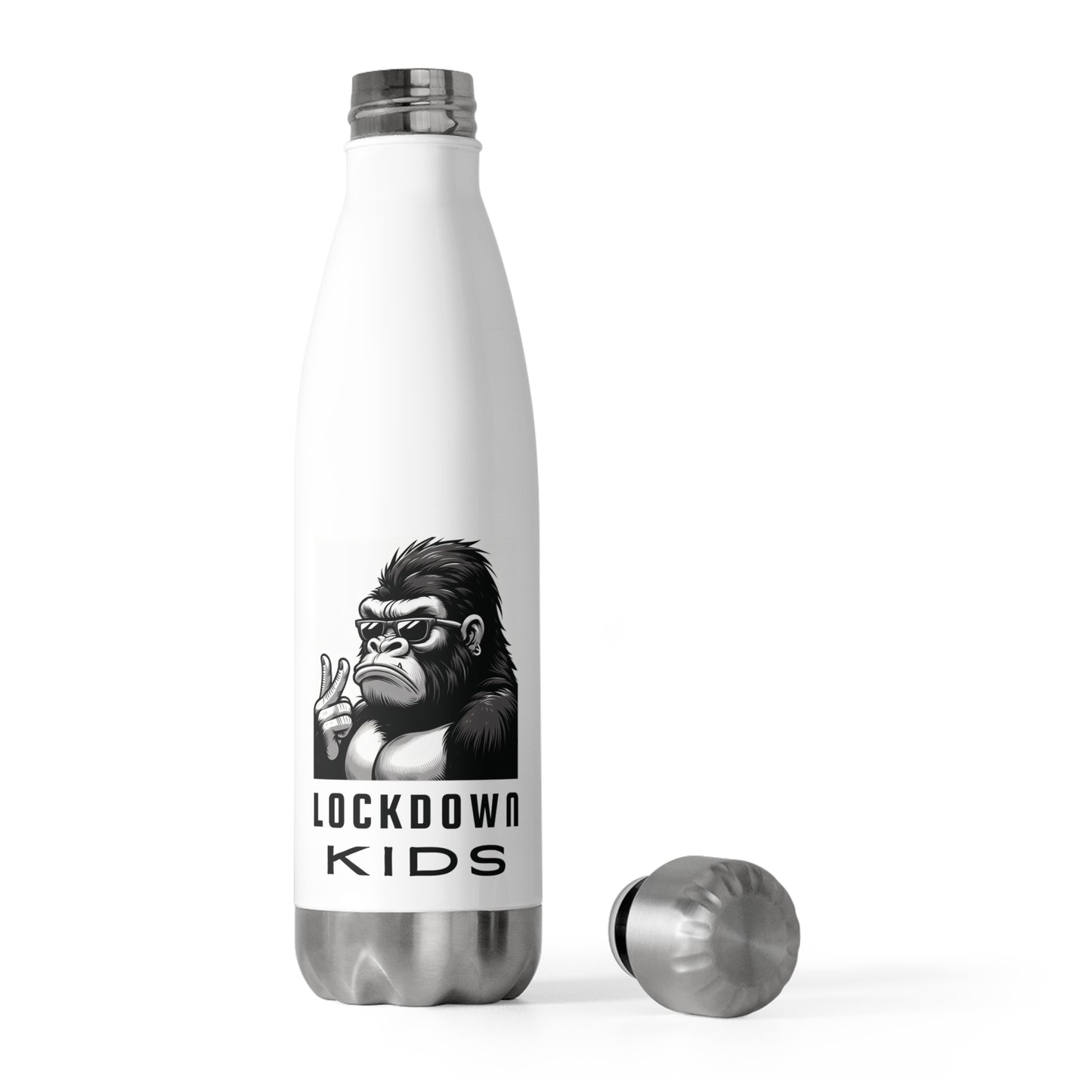 Lockdown Kids Gorilla Tumbler 20oz (590mls) Insulated Stainless Steel Bottle