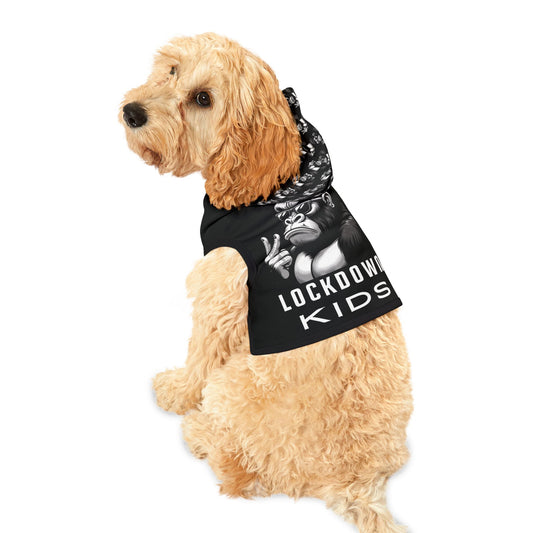 Pet Hoodie - Lockdown Kids - Gorilla ordering two coffees :)