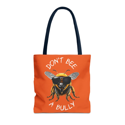 Don't bee a bully practical carry bag - orange