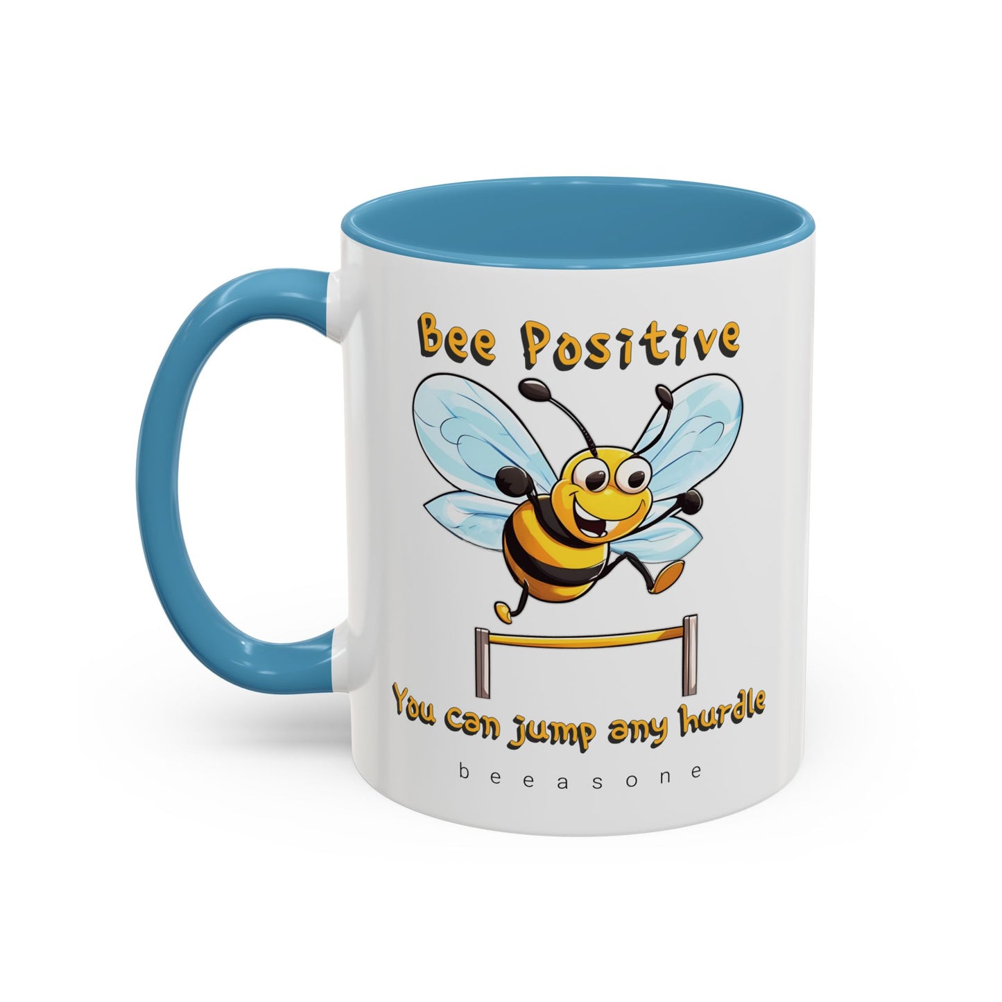 Bee Positive beeasone Hot Chocolate or Coffee Mug 11oz (325mls) or 15oz (443mls)