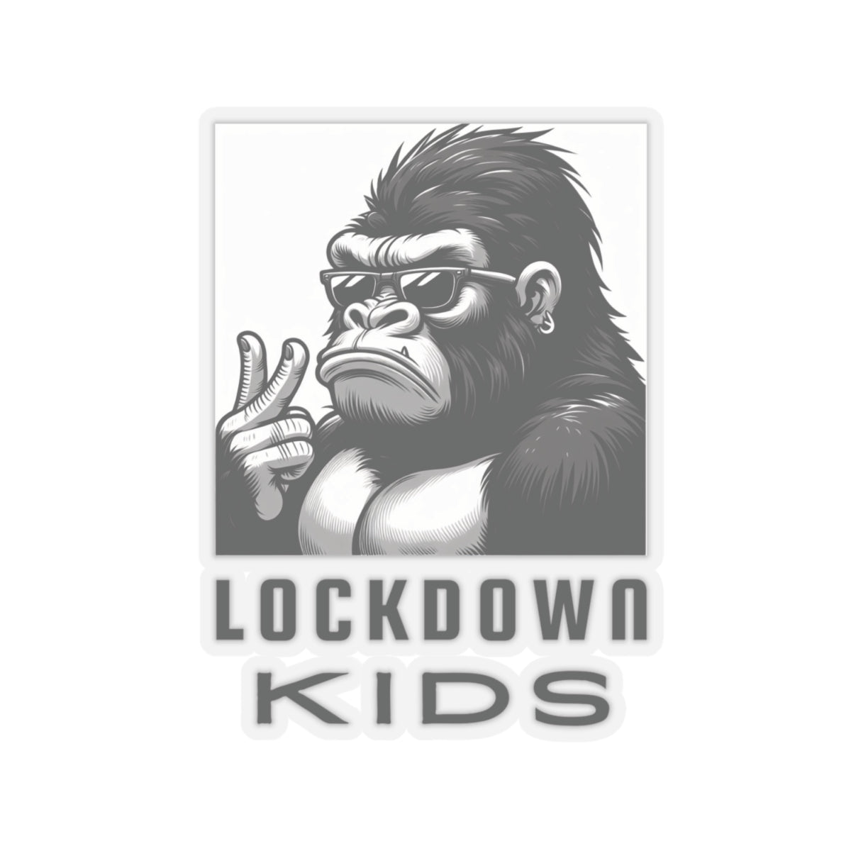 Lockdown Kids stickr - no. 2