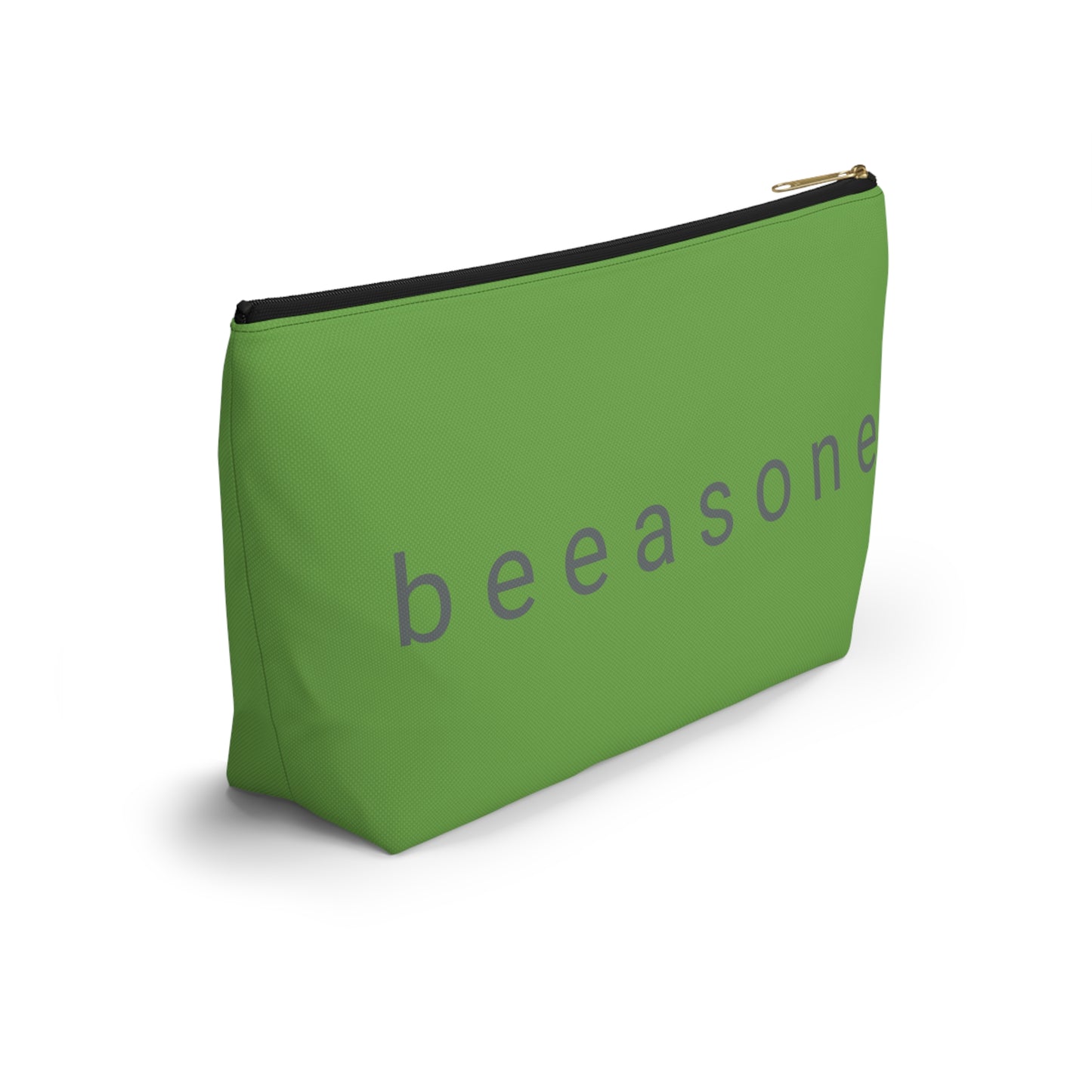 Spelling bee beeasone beeeaautiful accessories / cosmetics pouch - grean. Special spelling bee promotion