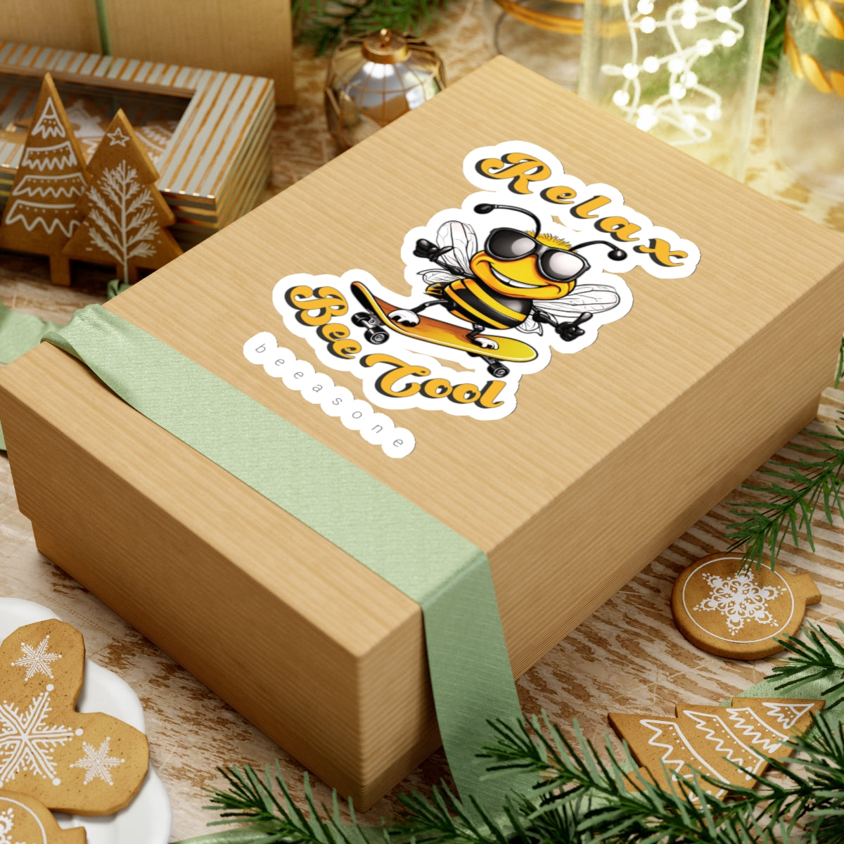 Relax Bee beeasone Cool Sticker