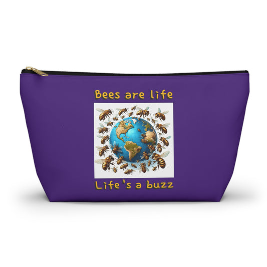 Bees are life beeasone beautiful accessories / cosmetics pouch