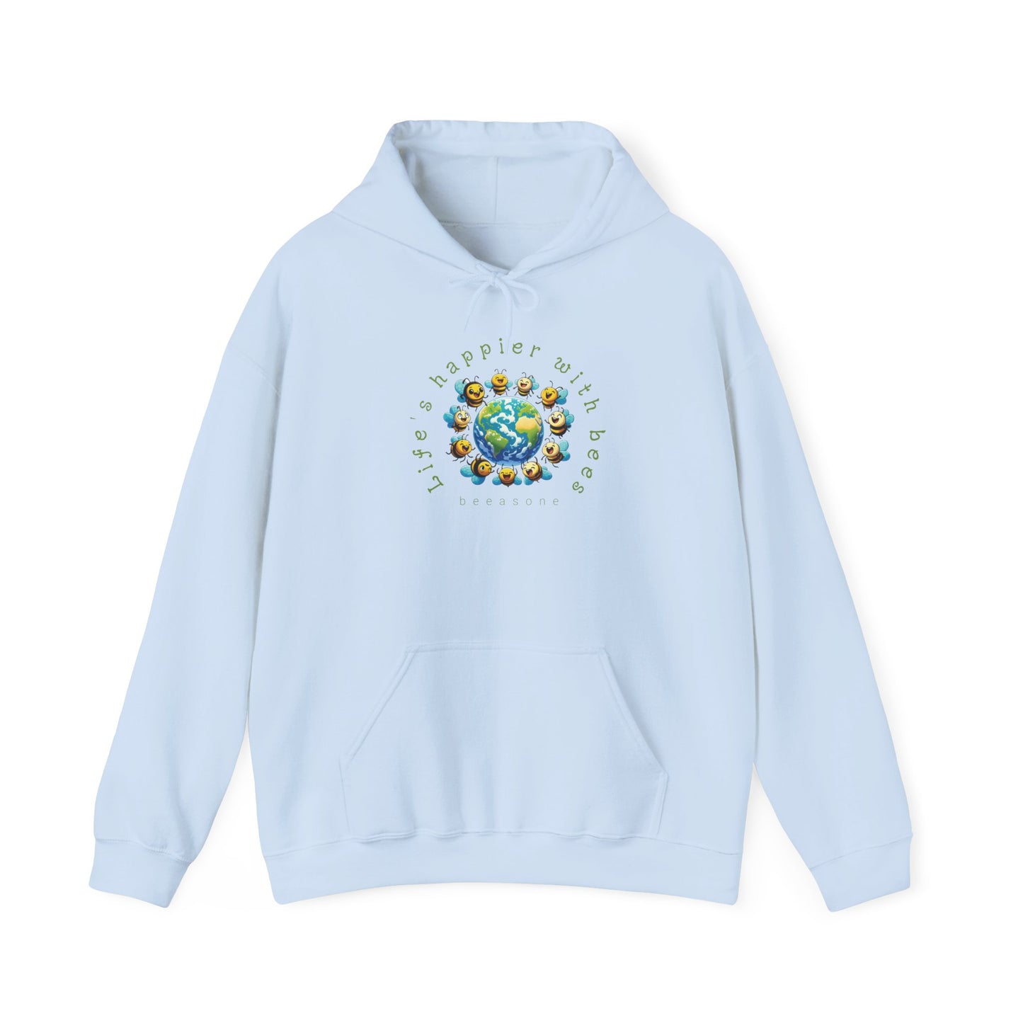 Life's Happier beeasone Unisex Heavy Blend™ Hooded Sweatshirt