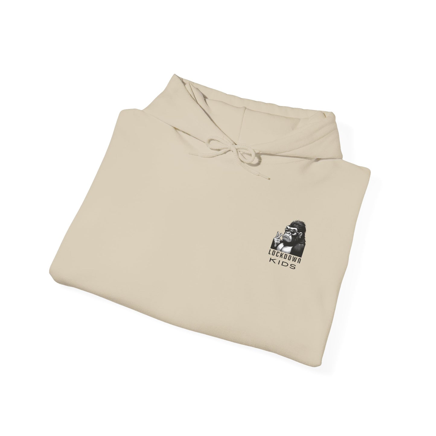 beeasone Lockdown Kids Gorilla MF Hooded Sweatshirt