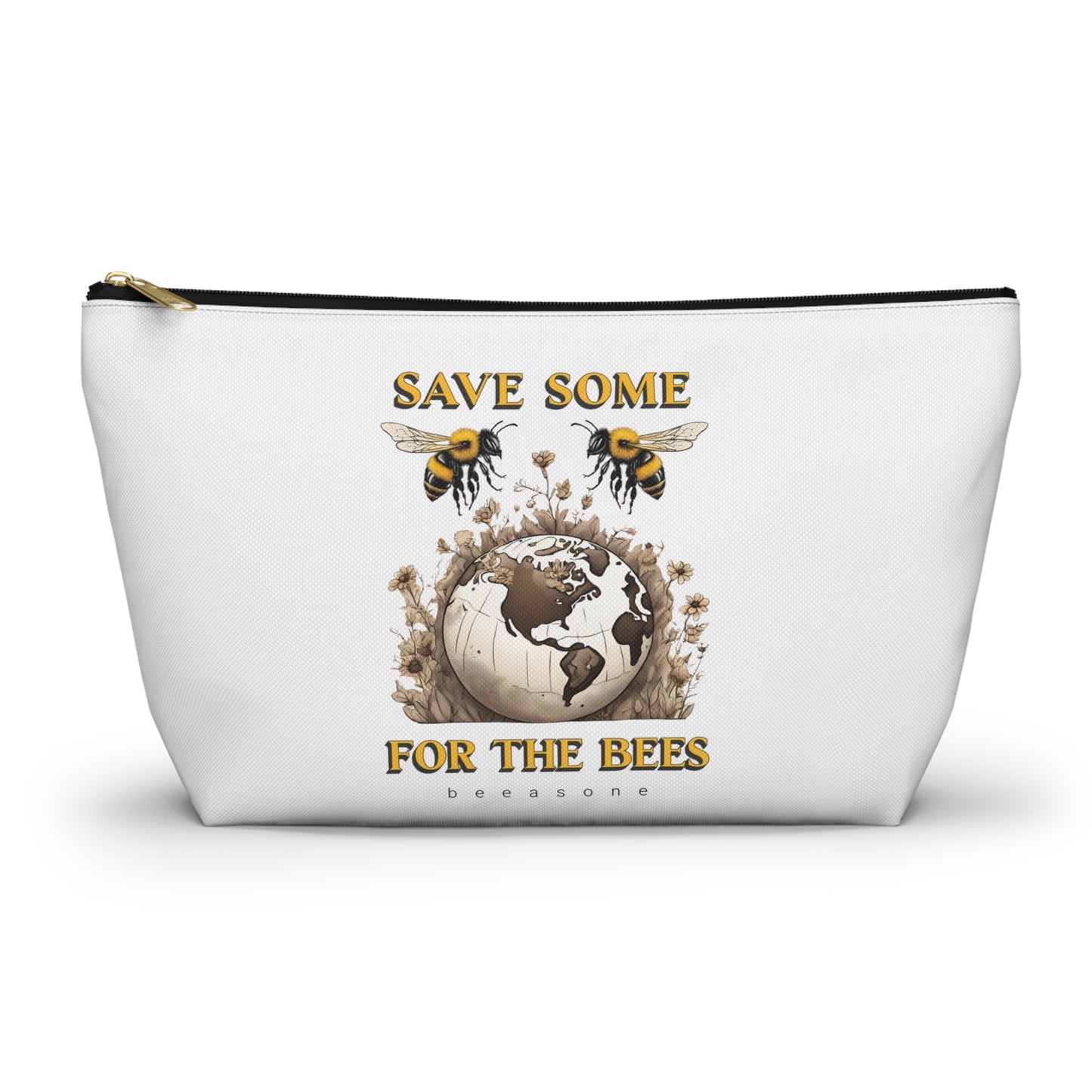 Save some for the bees beeasone beautiful accessories / cosmetics pouch