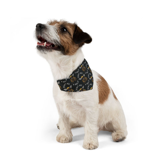 Don't bee a bully bandana collar (NB Dog not included :)