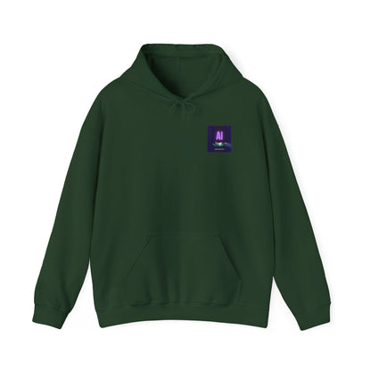 AI - Annihilation Initiated Handy Hooded Sweatshirt