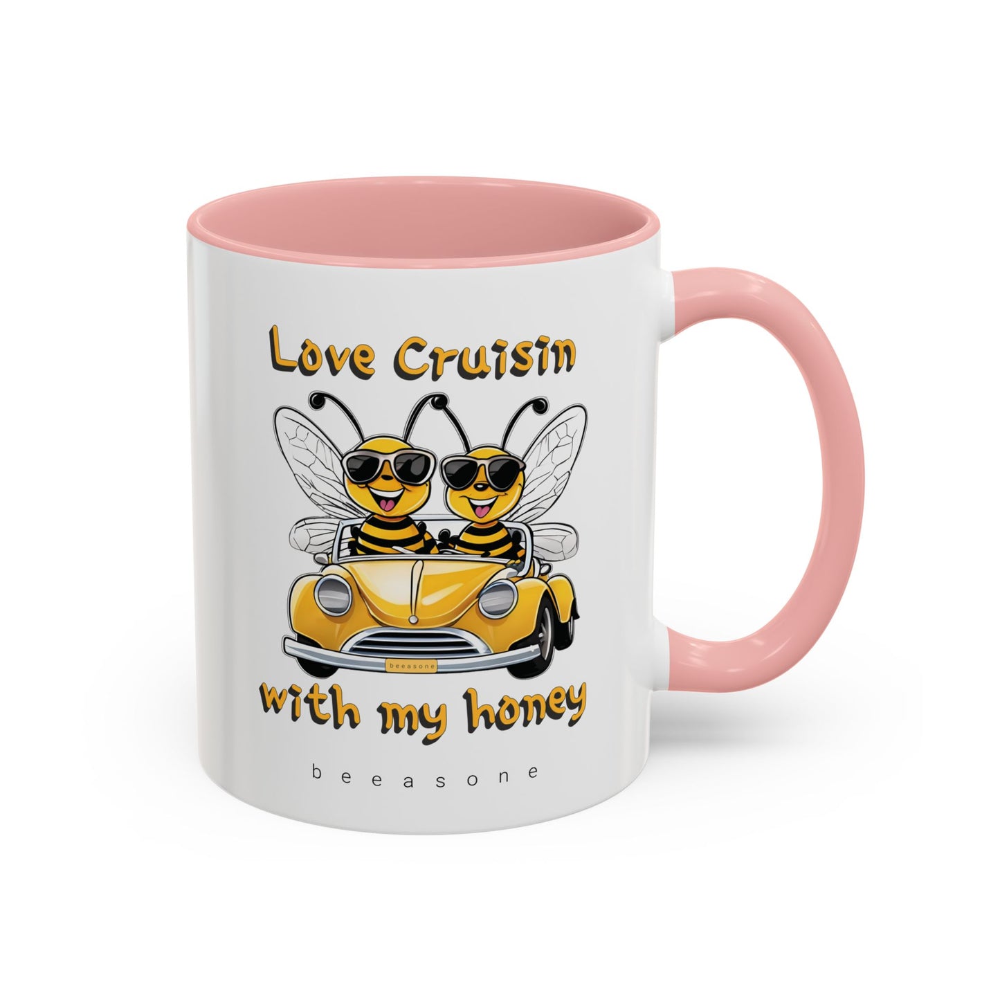 Love cruisin with my honey beeasone Hot Chocolate or Coffee Mug 11oz (325mls) or 15oz (443mls)