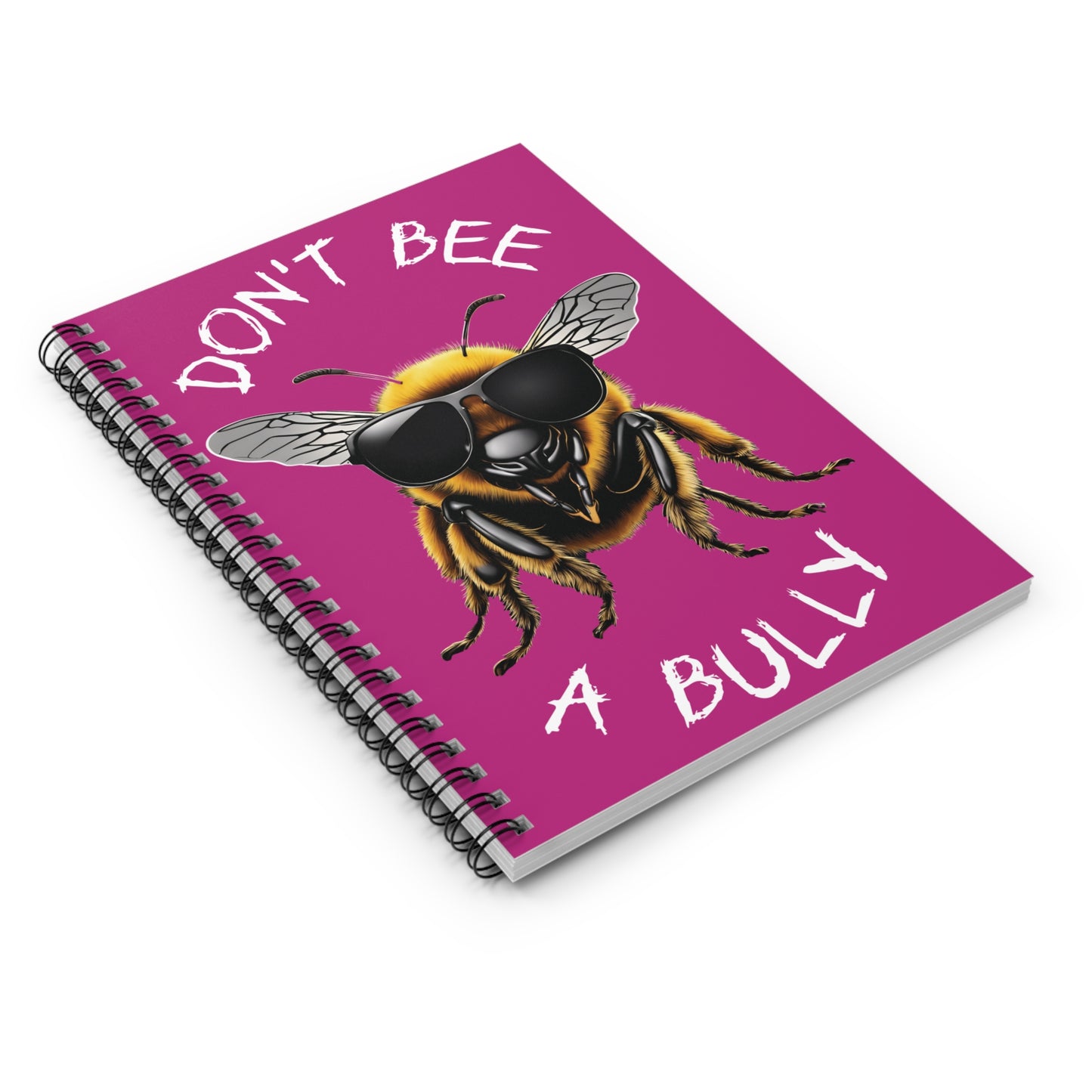 Don't bee a bully note book - pink