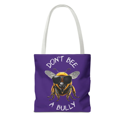 Don't bee a bully practical carry bag - purple