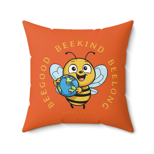 Be kind beeasone square cushion / pillow (4 sizes available) Special edition