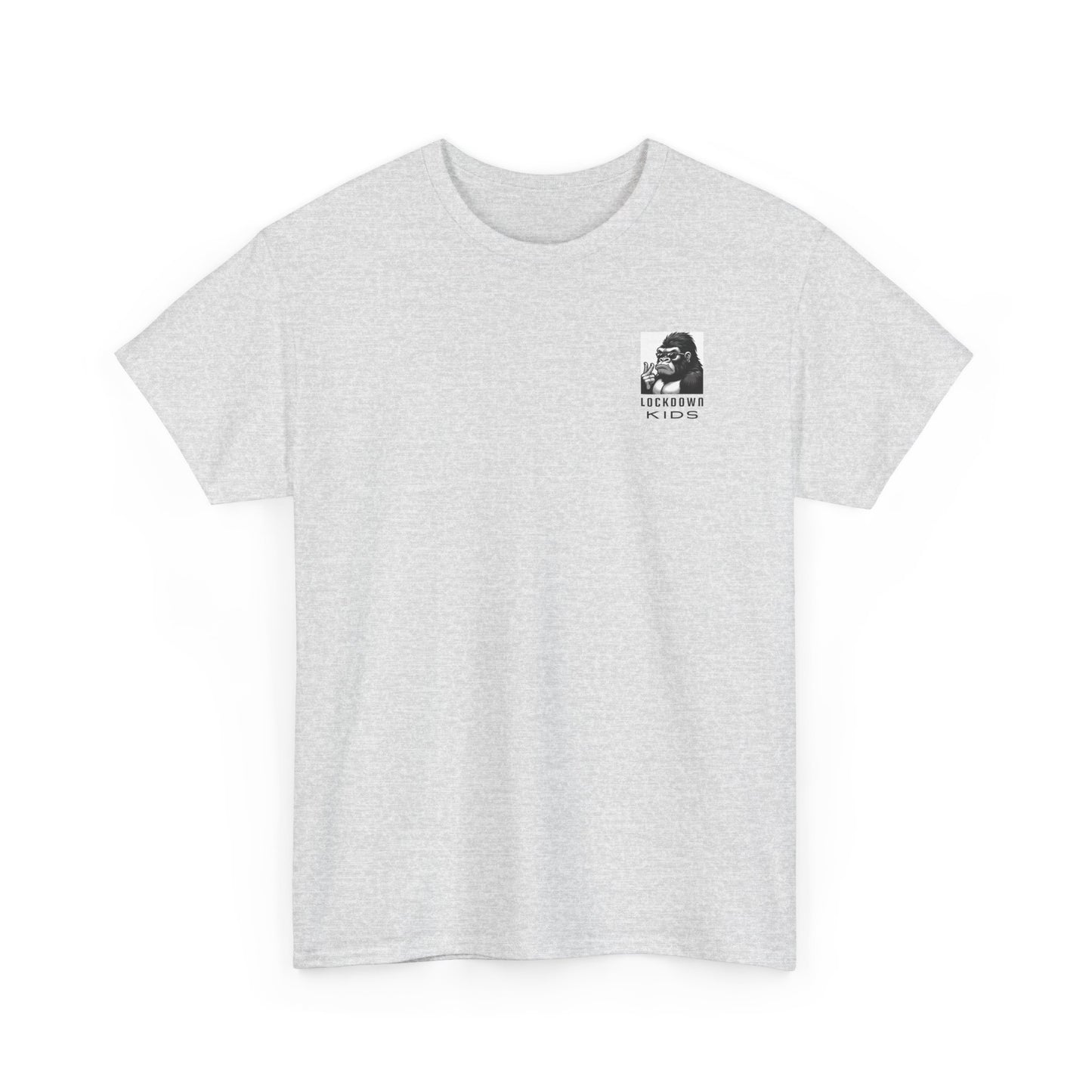 Lockdown Kids Small Gorilla - MF Heavy Cotton available in diff colors and adult sized tshirt