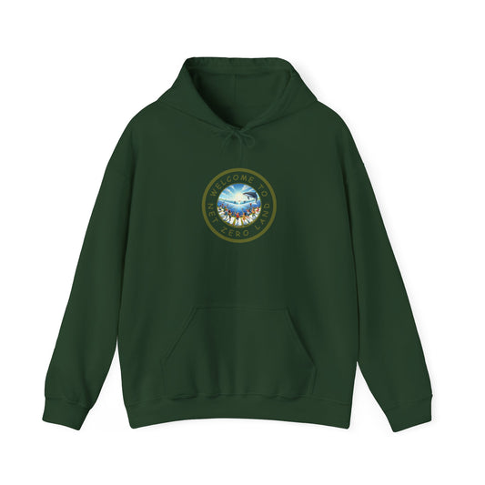 Net Zero Land - v8 - MF Hoodie