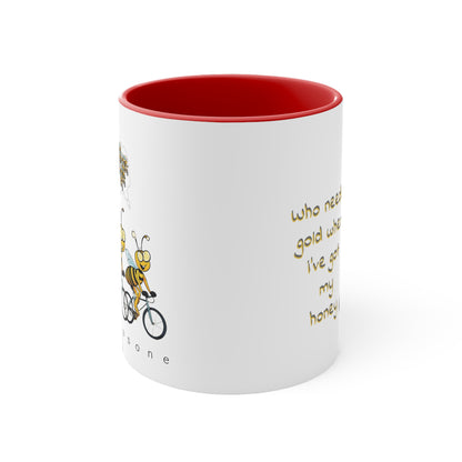 Who needs gold beeasone coloured Coffee Mug 325ml (Standard 11oz)
