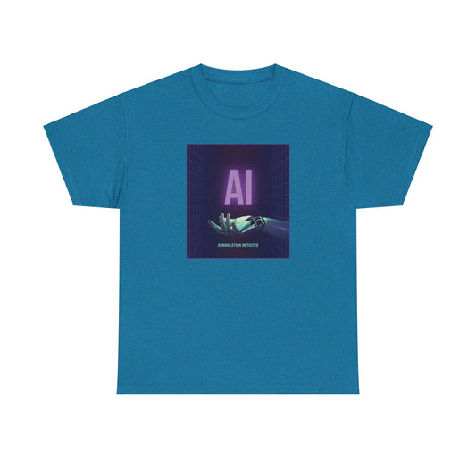 AI - Annihilation Initiated. Handy MF Adult Tshirt