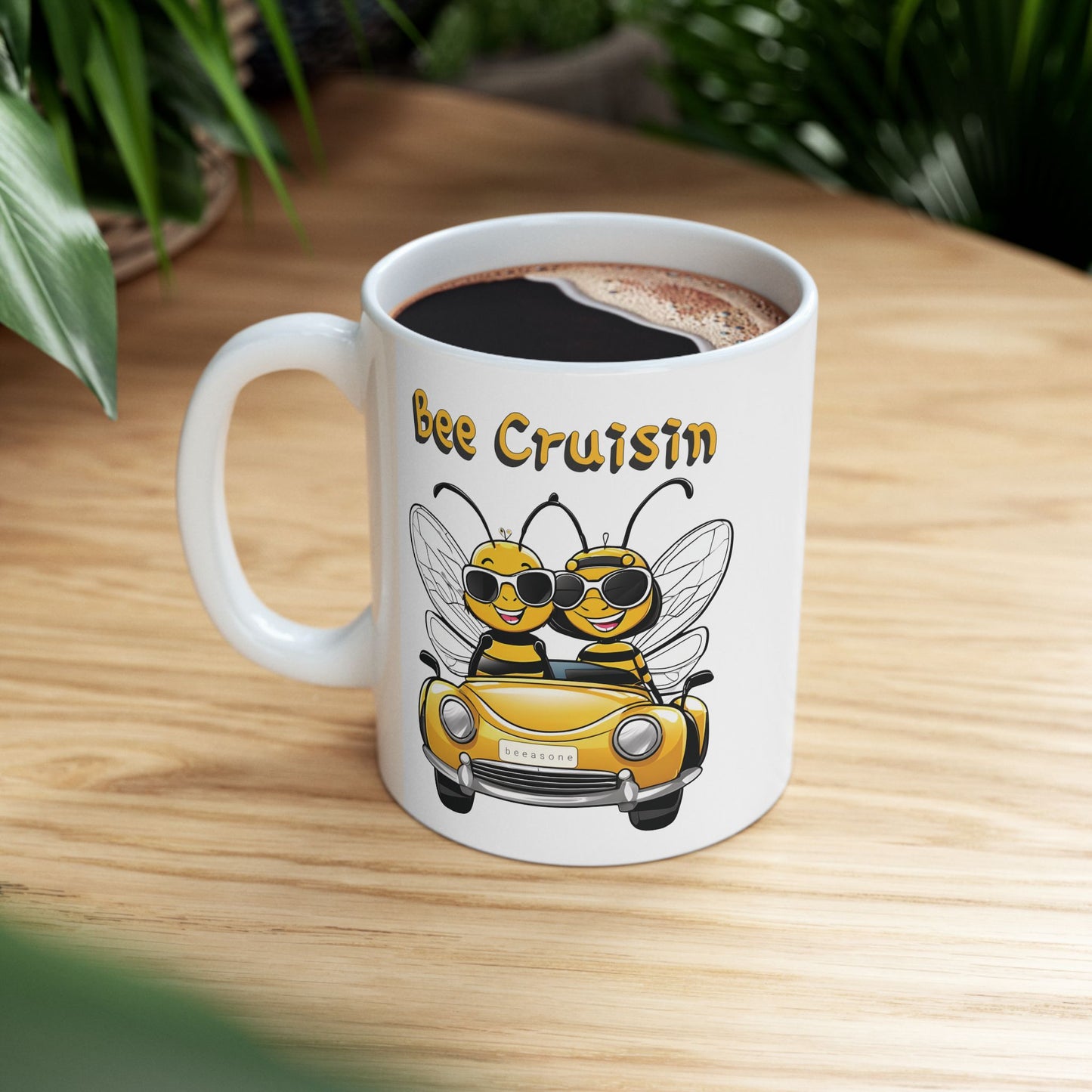 Bee Cruisin beeasone coffee mug