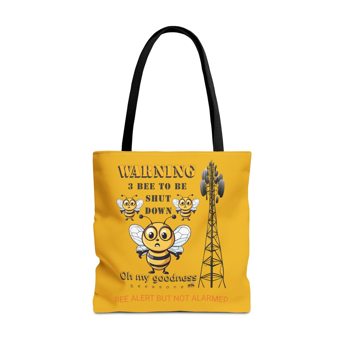 WARNING 3 Bee to be shut down beeasone stylish Tote Bag