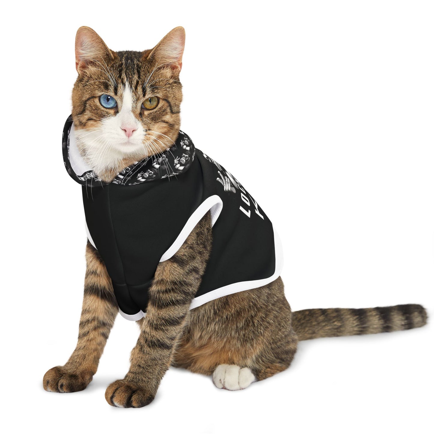 Pet Hoodie - Lockdown Kids - Gorilla ordering two coffees :)