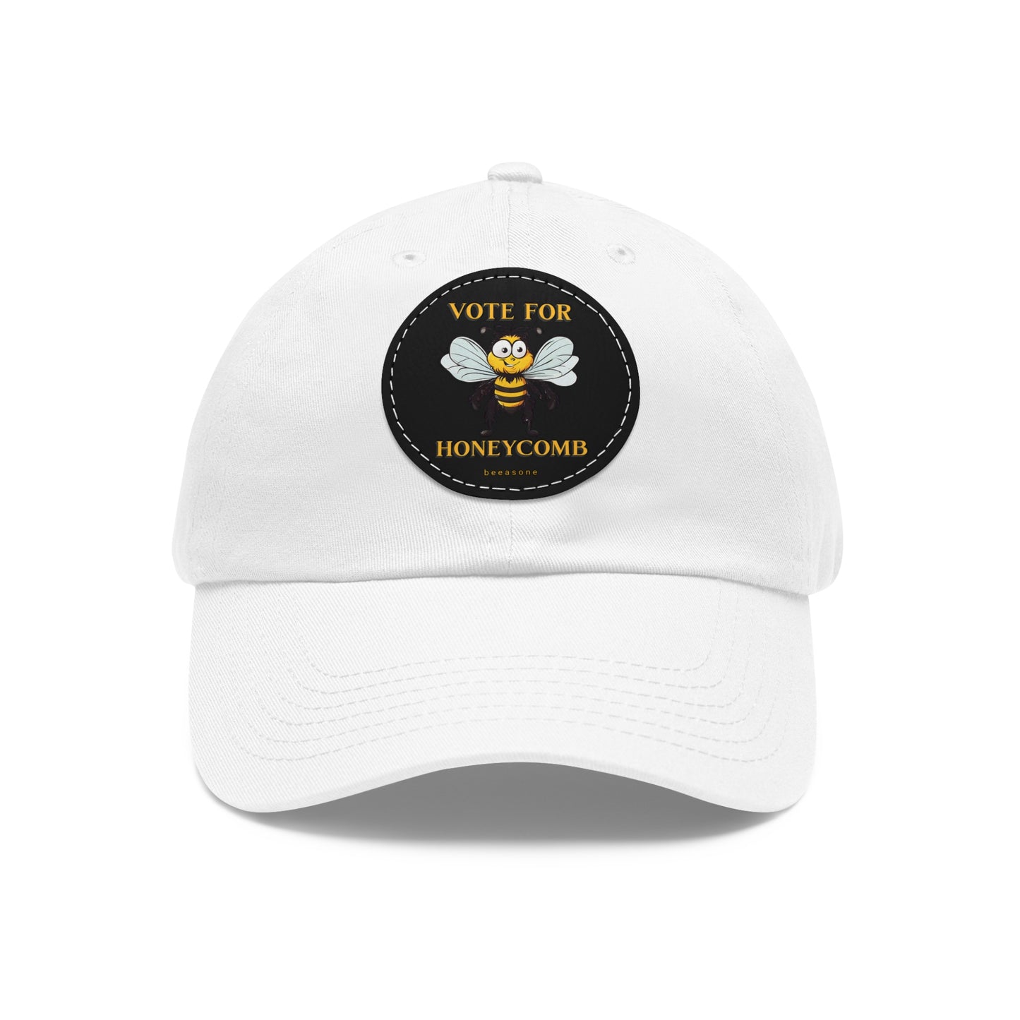 Vote for Honeycomb beeasone Hat with round leather patch