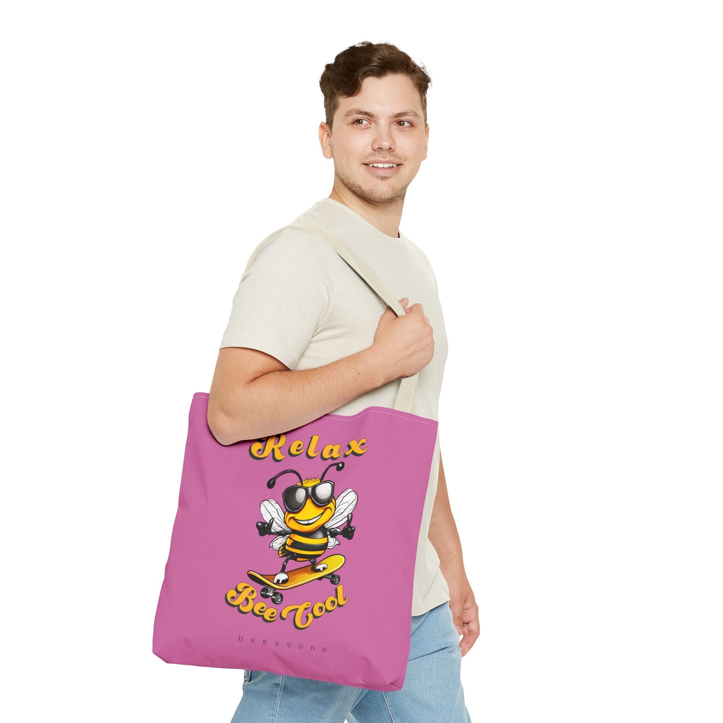 Relax bee cool beeasone Tote Bag (AOP)