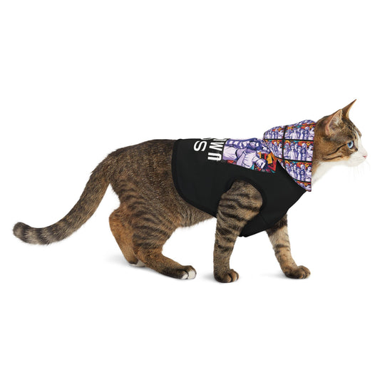 Pet Hoodie - Lockdown Kids - Group of unhappy but free people - 2025 edition