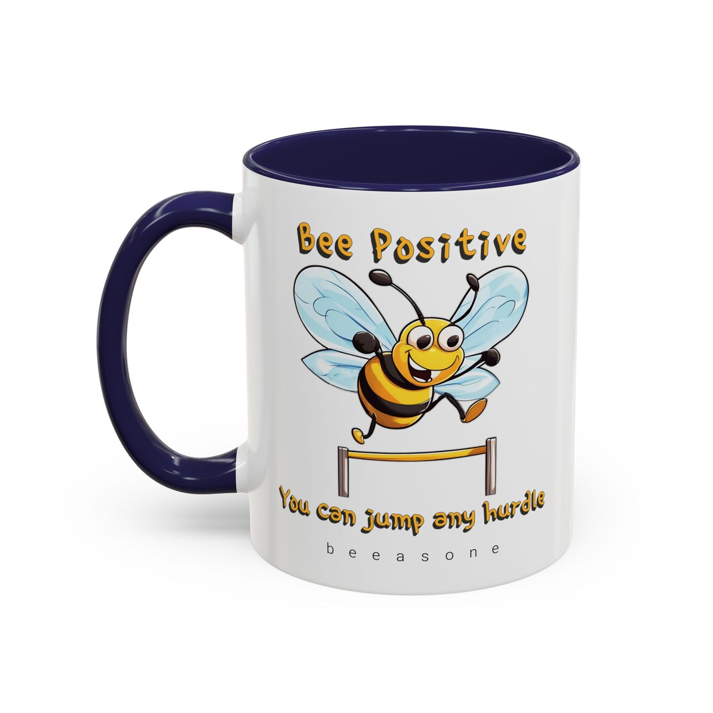 Bee Positive beeasone Hot Chocolate or Coffee Mug 11oz (325mls) or 15oz (443mls)