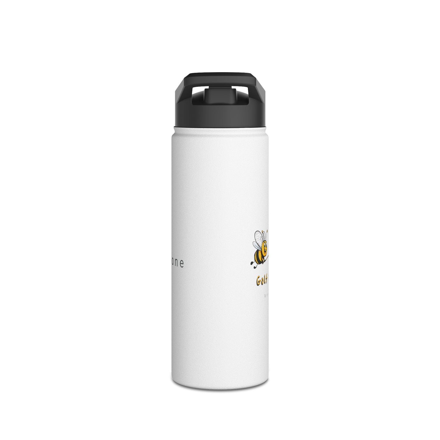 Golf is a buzz beeasone stainless steel body Water Bottle with polypropylene lid BPA free tumbler