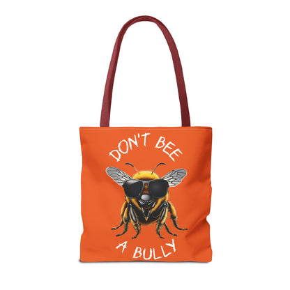 Don't bee a bully practical carry bag - orange