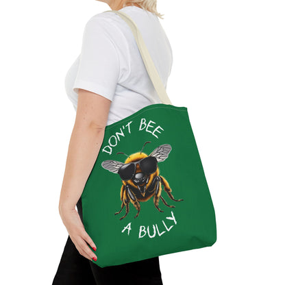 Don't bee a bully practical carry bag - green