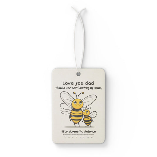 Stop Domestic Violence Car Freshener