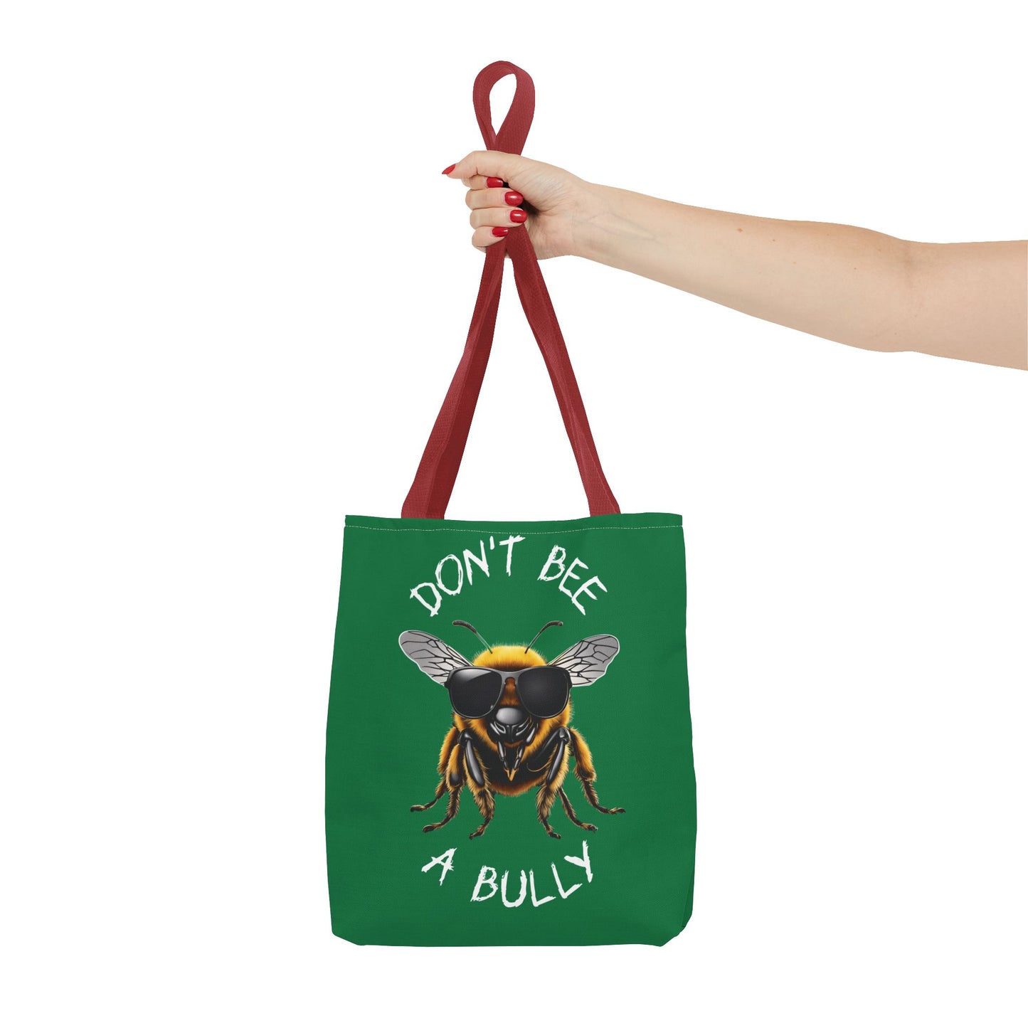 Don't bee a bully practical carry bag - green