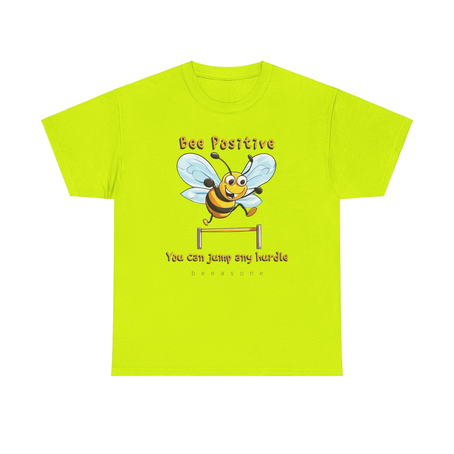 Bee Positive beeasone Unisex Heavy Cotton T available in diff colors and sizes