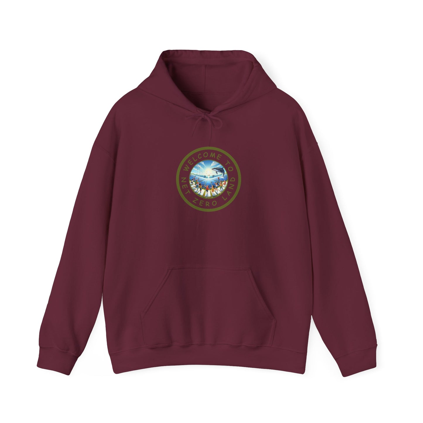 Net Zero Land - v8 - MF Hoodie