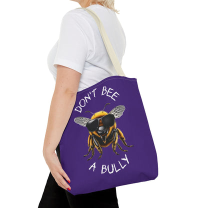 Don't bee a bully practical carry bag - purple