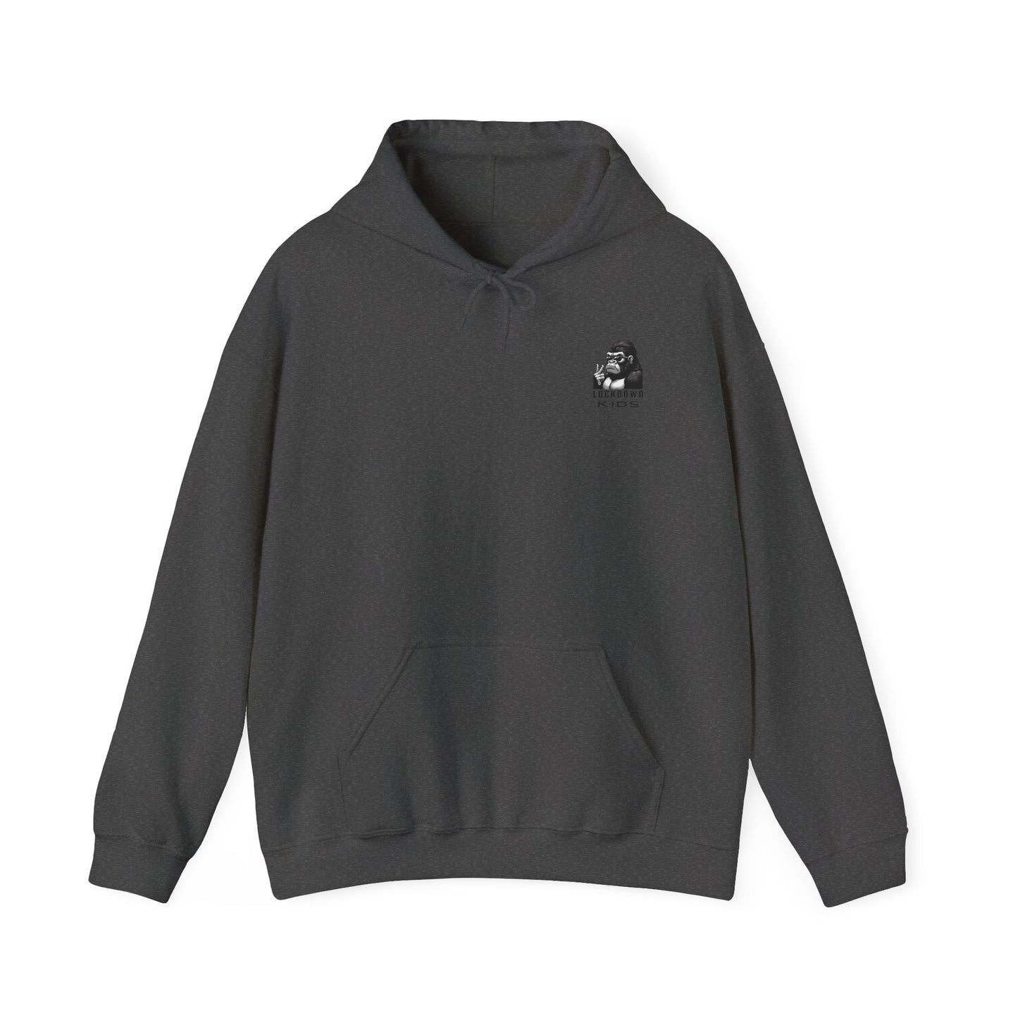 beeasone Lockdown Kids Gorilla MF Hooded Sweatshirt