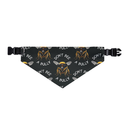 Don't bee a bully bandana collar (NB Dog not included :)