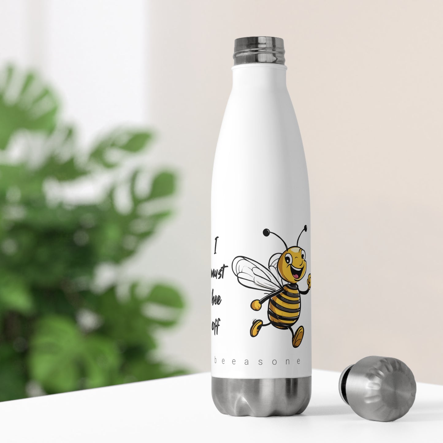 I must bee off beeasone 20oz (590mls) water bottle