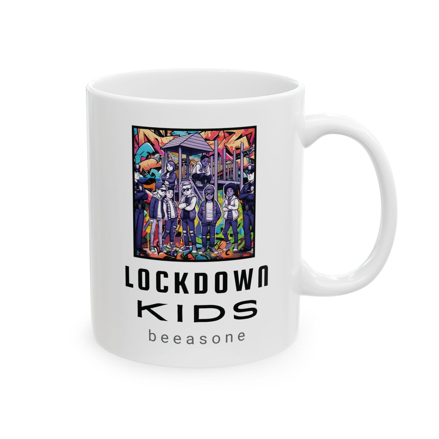 Lockdown Kids in playground - Covid Lockdown Cup