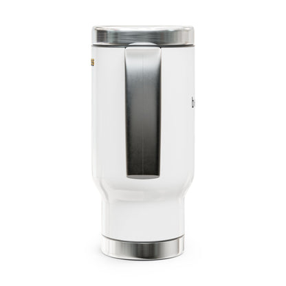 Oh my goodness bee beeasone Stainless Steel Travel Mug with Handle, 14oz (410mls) Special Edition