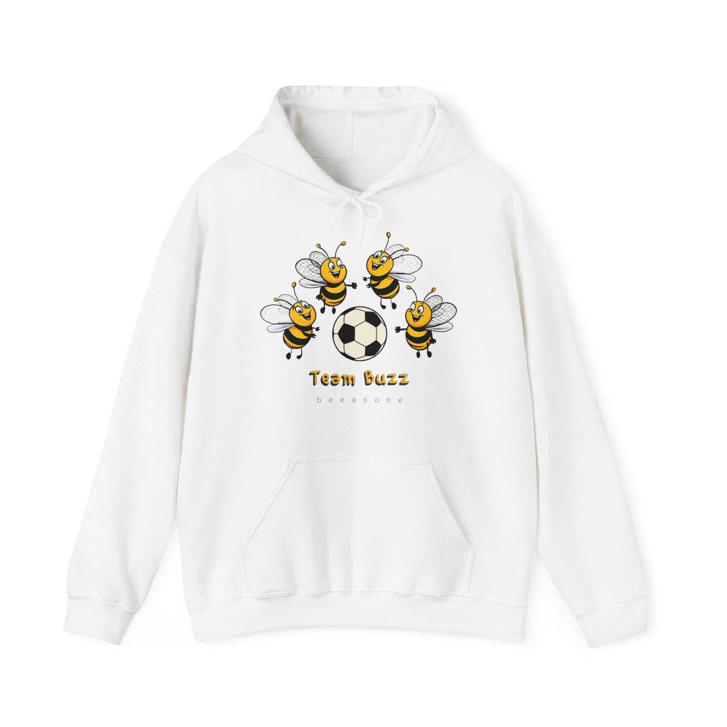 Soccer team gold beeasone Unisex Heavy Blend™ Hooded Sweatshirt