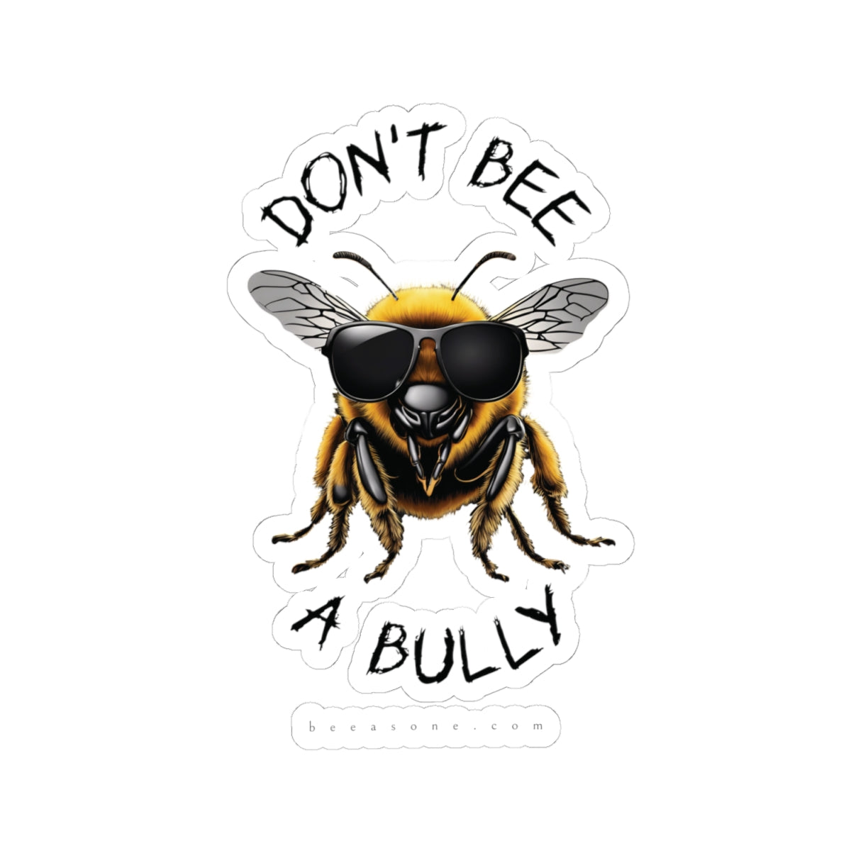 Don't bee a bully sticker